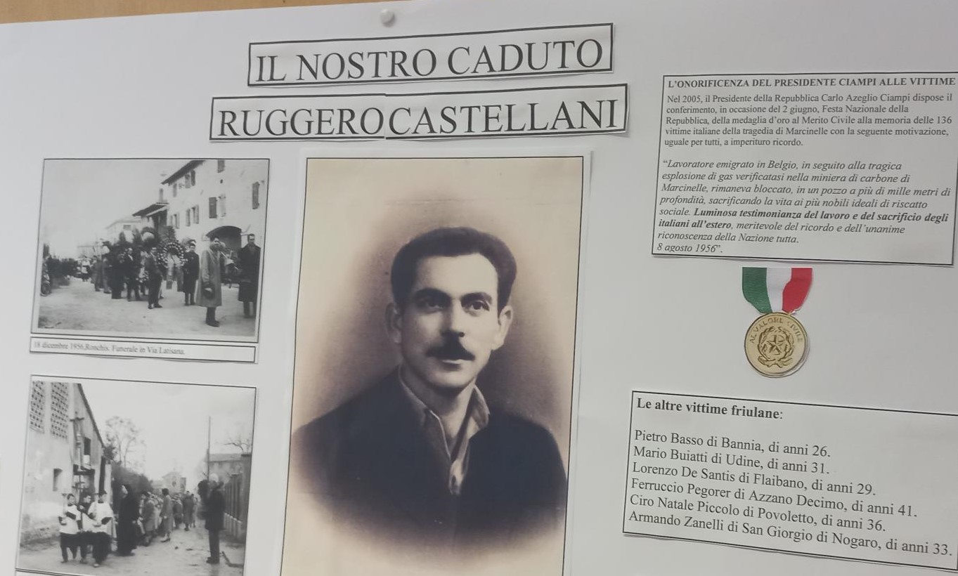 LAVORO. BORDIN A RONCHIS: MARCINELLE INSEGNI A METTERE UOMO AL CENTRO